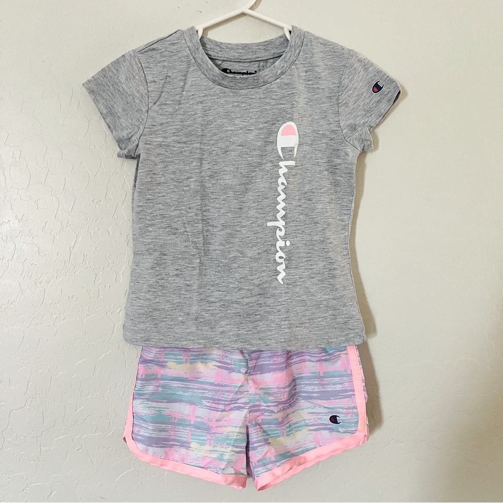 Champion Heather Gray Athletic T-Shirt